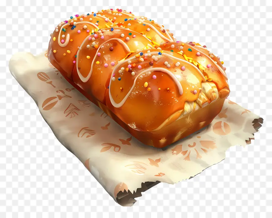 Pão Doce Mexicano，Pão Decorado PNG