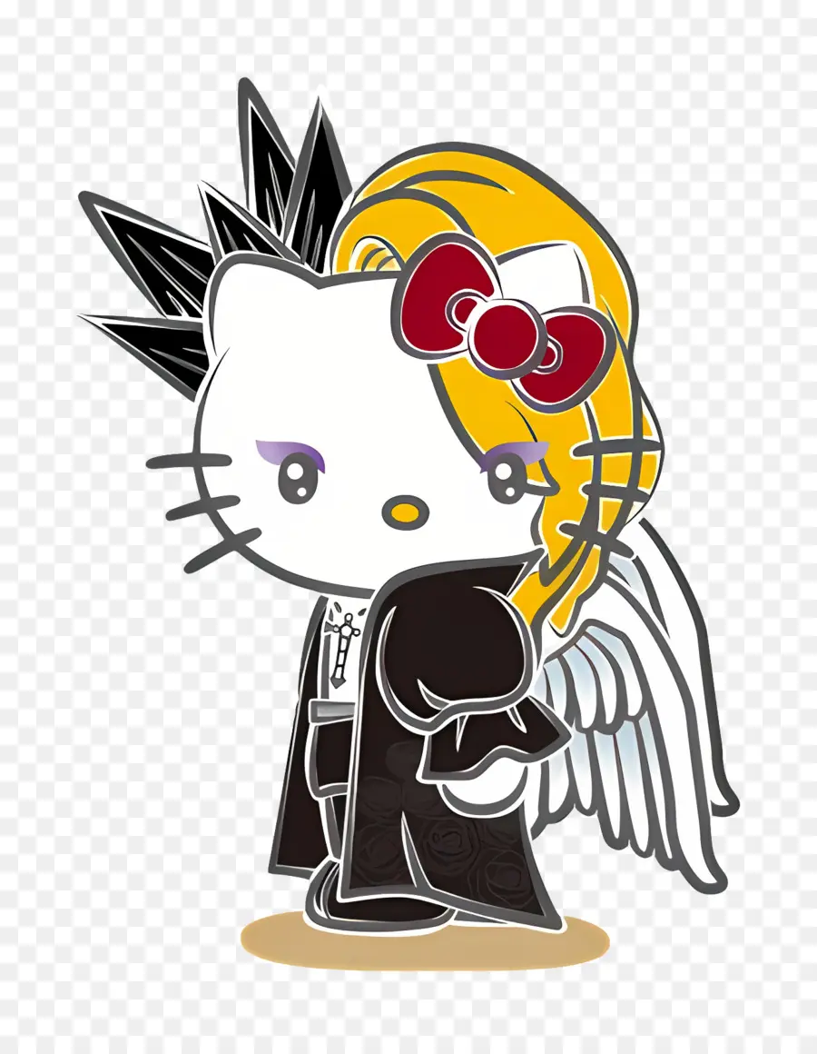 Yoshikitty，Personagem De Desenho Animado PNG