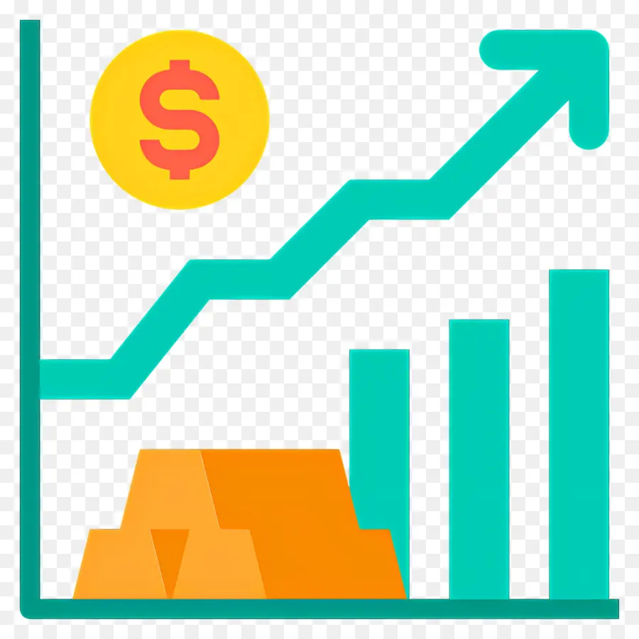 Mercado De Ações，Gráfico Declinante PNG