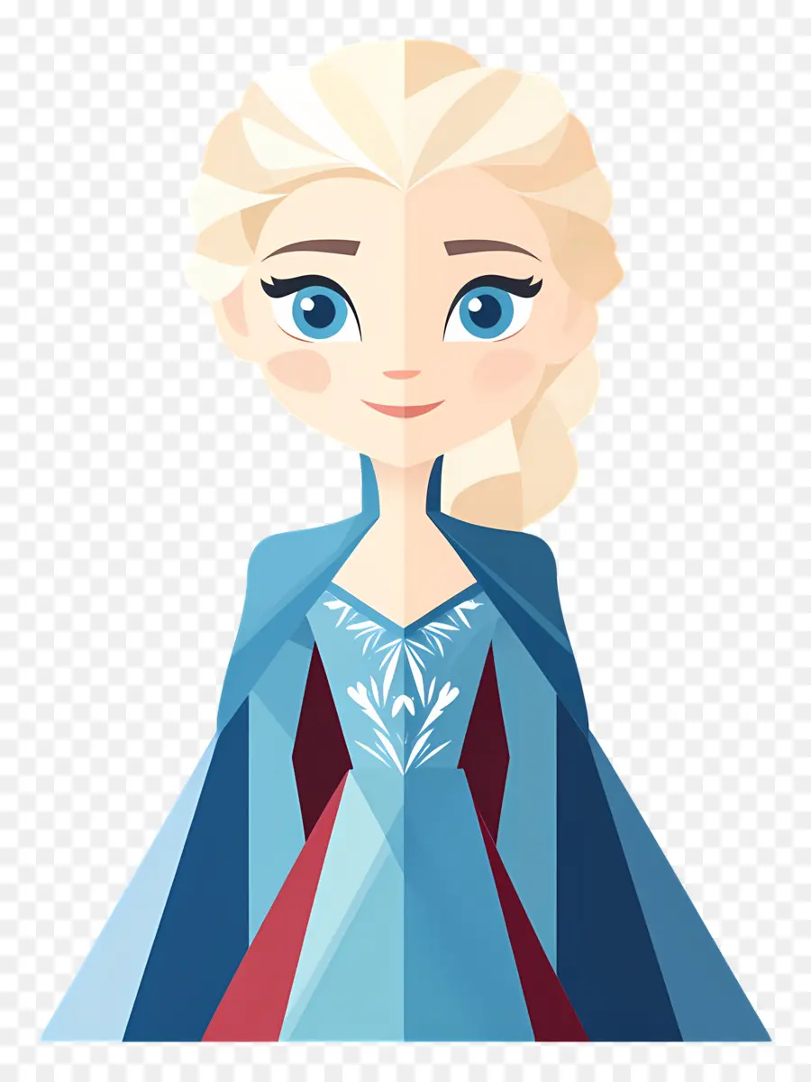 Princesa Elsa，Personagem Animado PNG