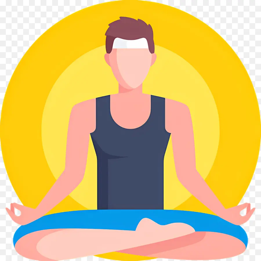 Meditação，Ioga PNG