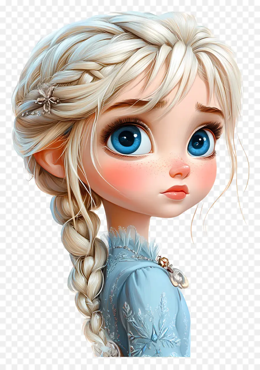 Princesa Elsa，Personagem Animado PNG