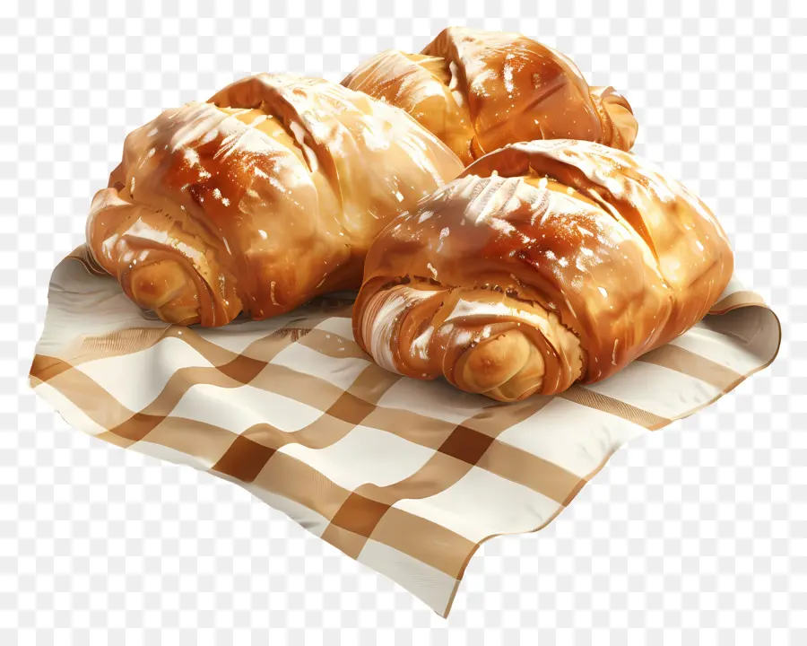 Pão Doce Mexicano，Croissants PNG