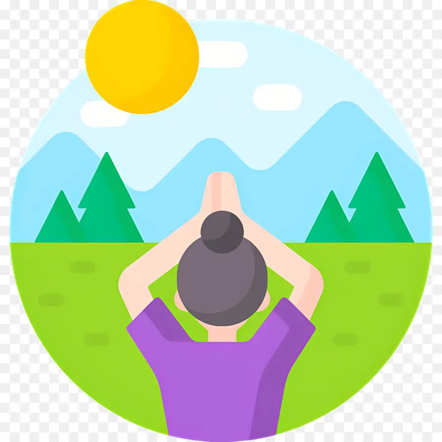 Meditação，Postura De Ioga PNG