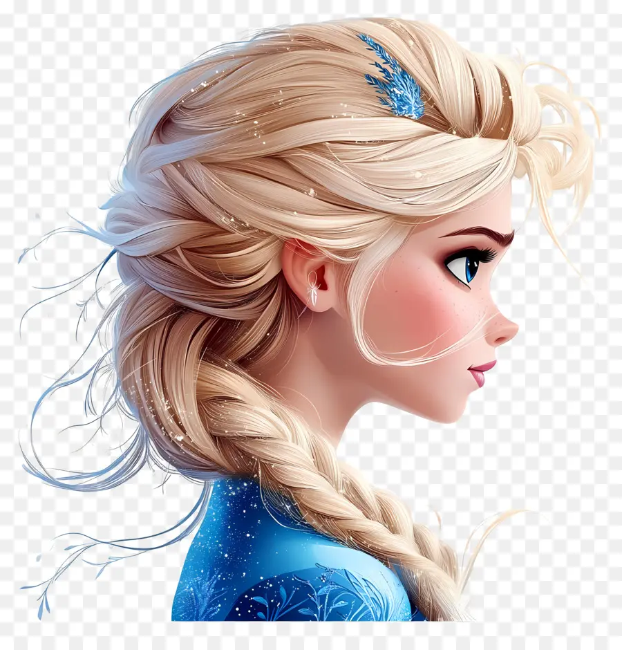 Princesa Elsa，Personagem Animado PNG