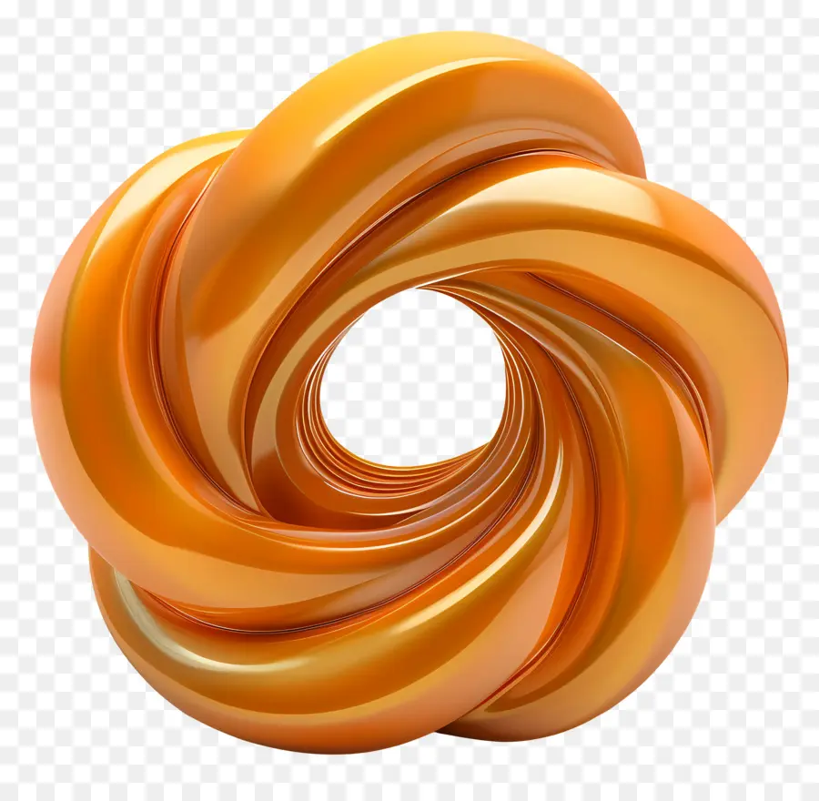 Pão Panera，Escultura Abstrata Laranja PNG