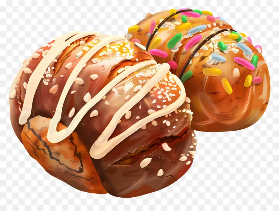 Pão Doce Mexicano，Doces PNG