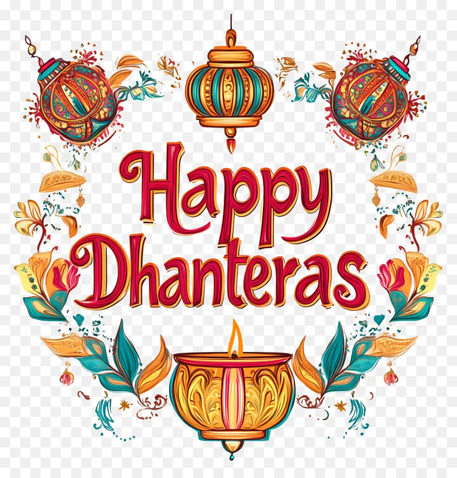 Felizes Dhanteras，Lanternas PNG