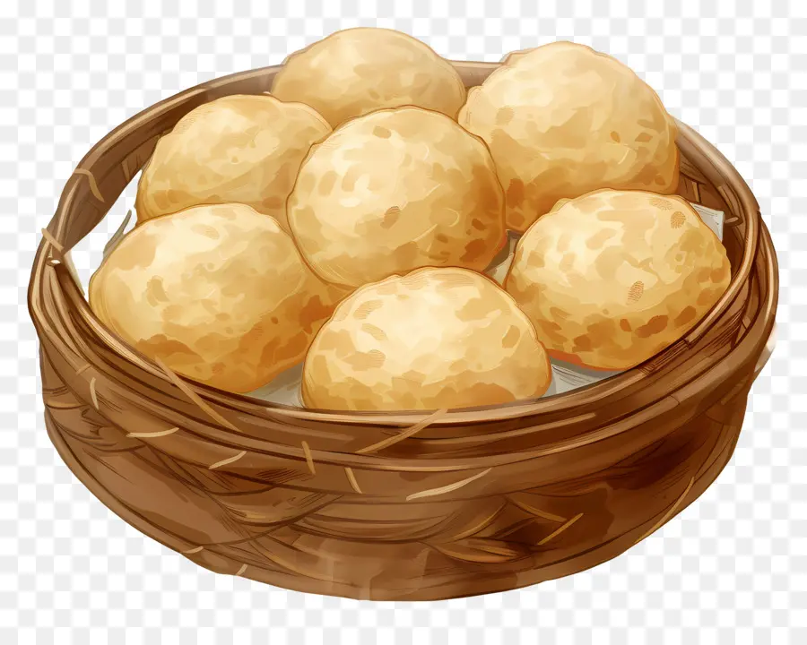 Pão Cozido No Vapor，Pãezinhos PNG