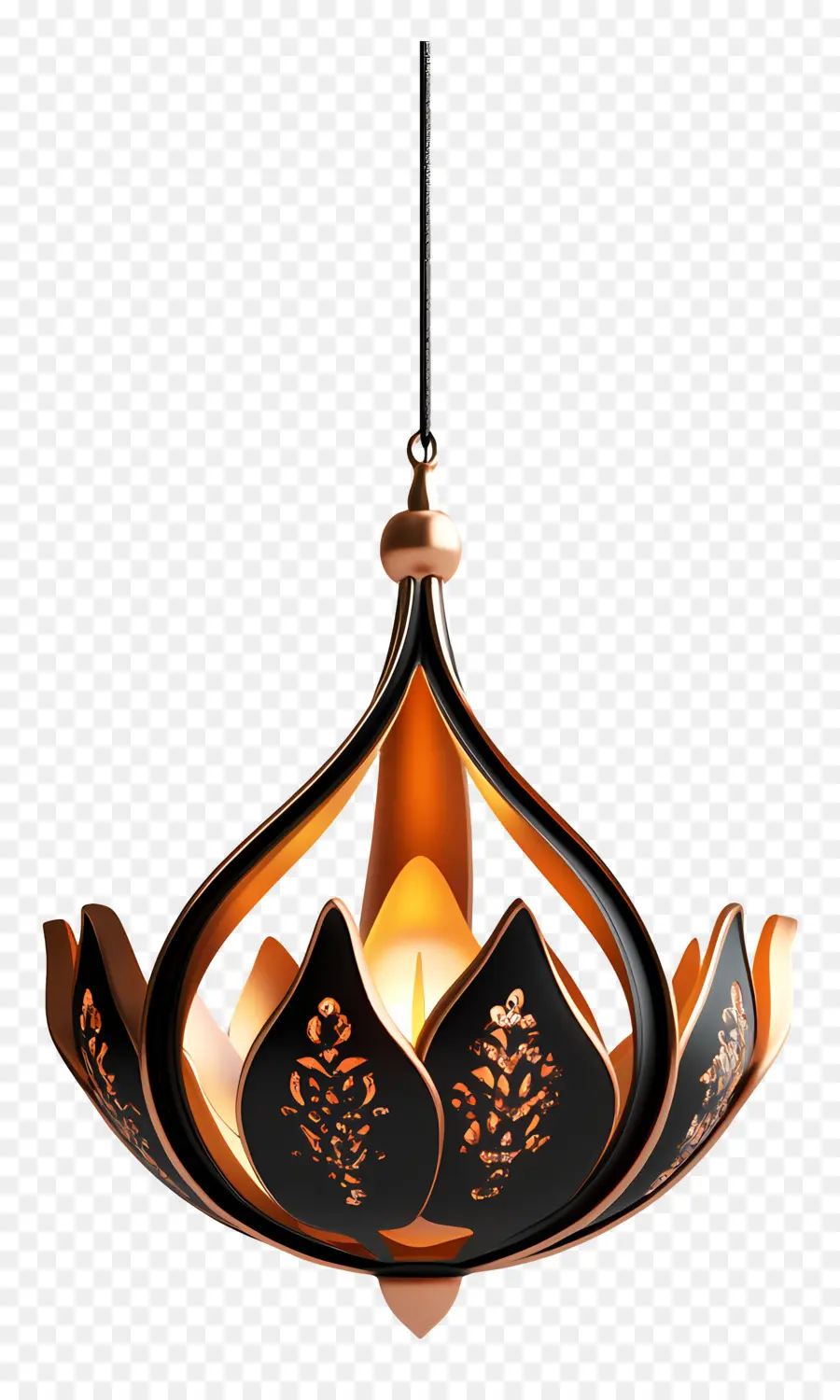 Pendurado Diya，Lanterna Decorativa PNG