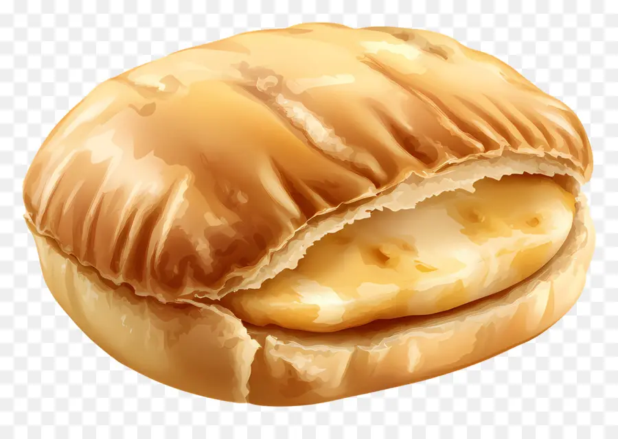 Puff Coma Metade，Pãozinho PNG