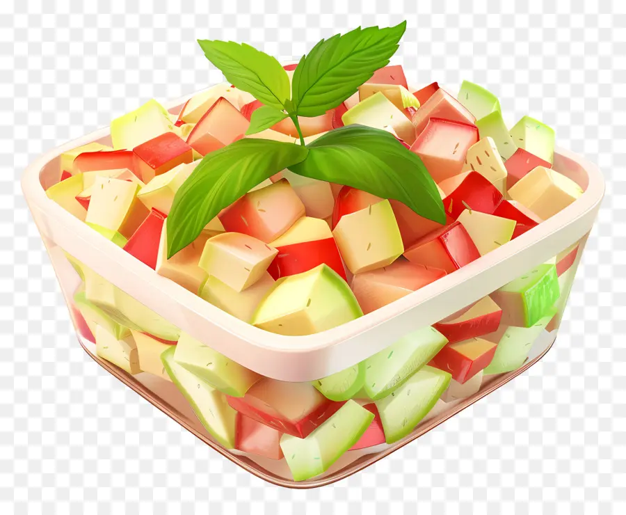 Salada Waldorf，Salada De Frutas PNG