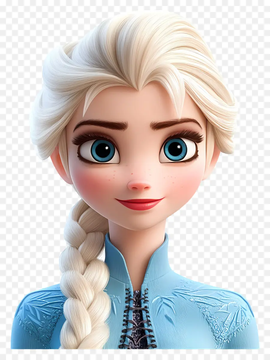 Princesa Elsa，Personagem Animado PNG