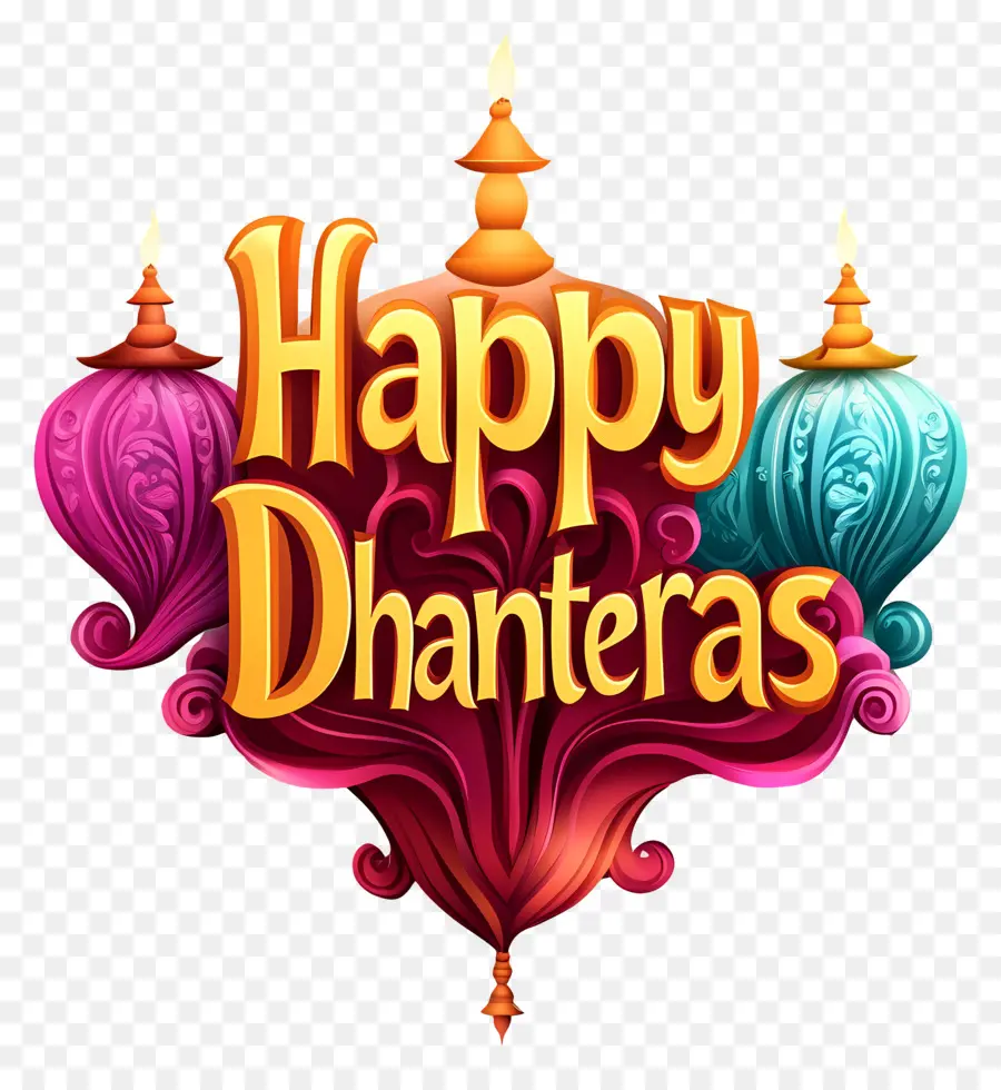 Felizes Dhanteras，Texto Feliz De Dhanteras PNG