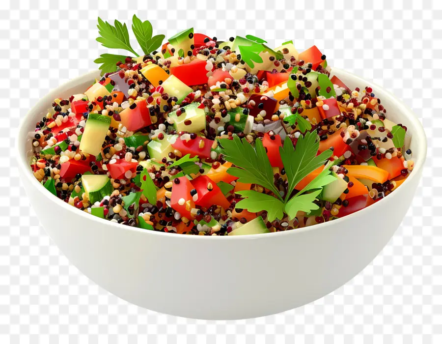 Salada De Quinua，Saudável PNG