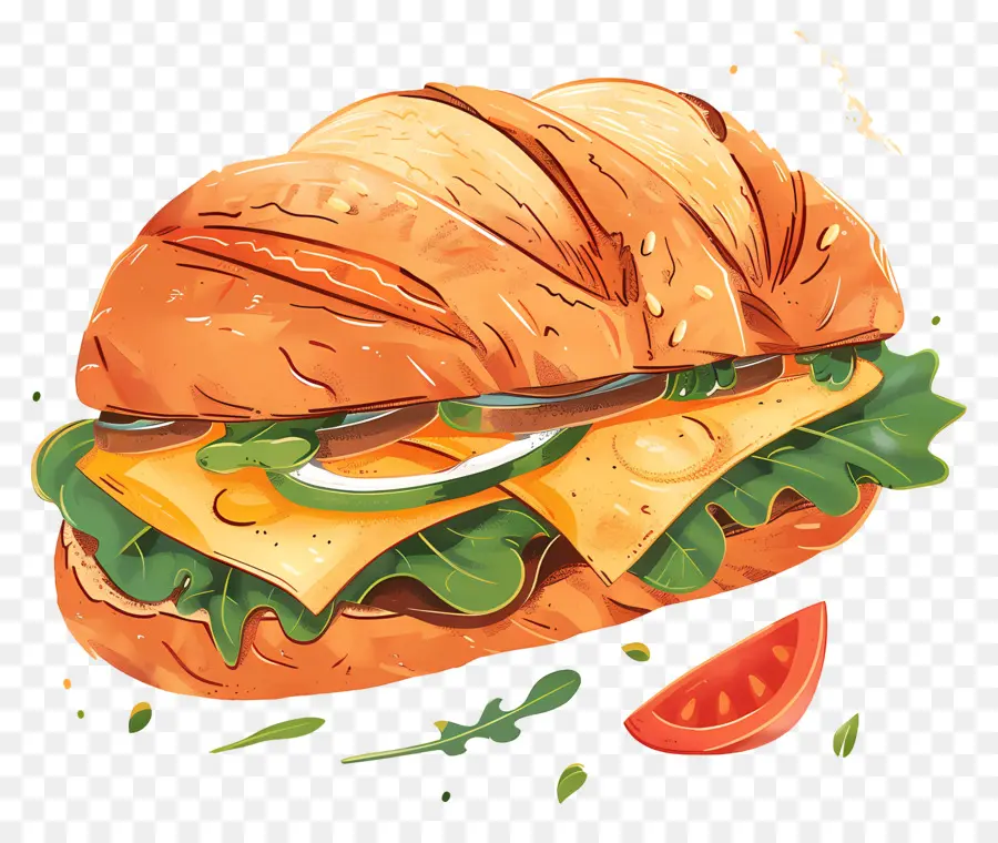 Pão Panera，Sanduíche PNG