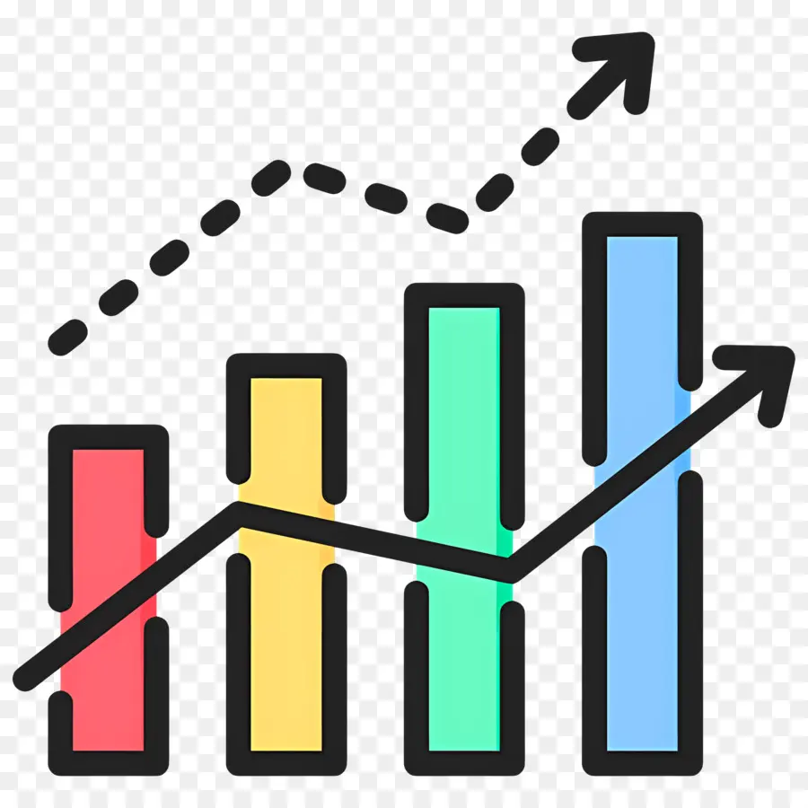 Mercado De Ações，Gráfico De Linha PNG