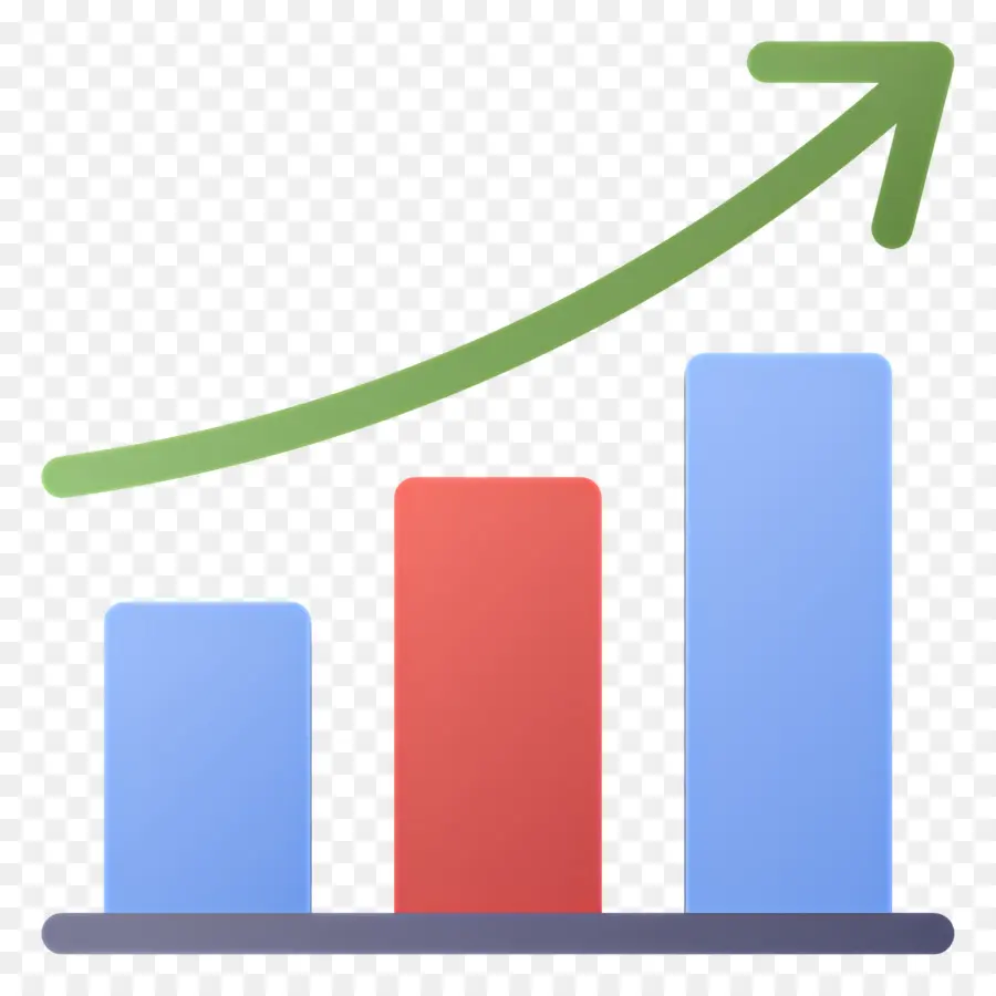 Mercado De Ações，Gráfico De Crescimento PNG