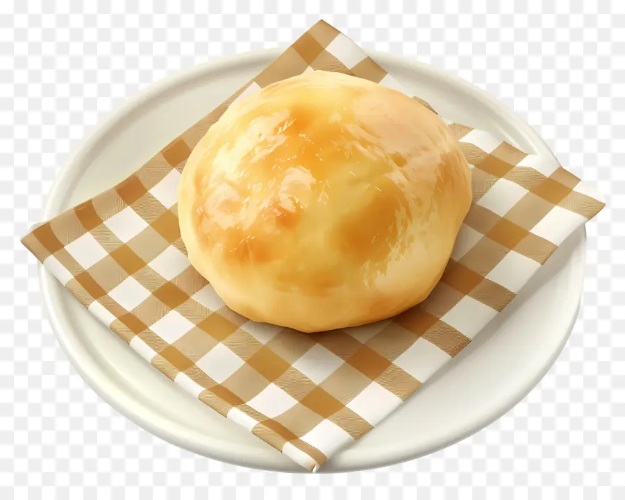 Pão Cozido No Vapor，Pão Redondo PNG