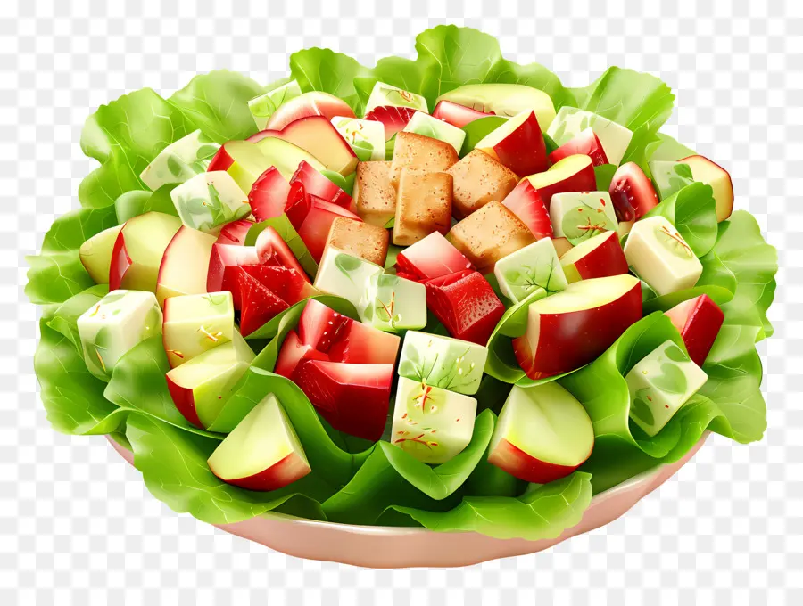 Salada Waldorf，Salada PNG