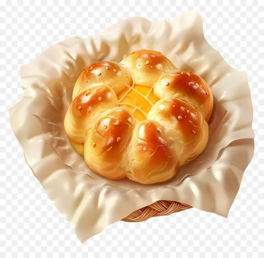 Pão Cozido No Vapor，Pão Redondo PNG