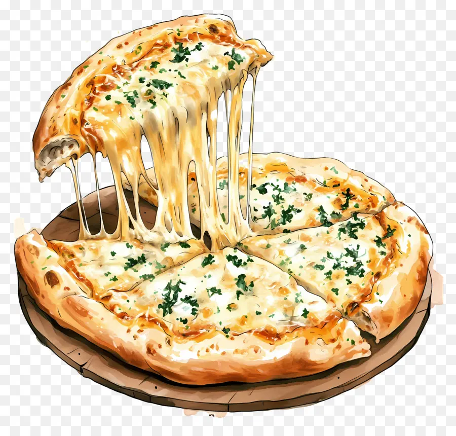 Puxar Queijo，Pizza De Queijo PNG