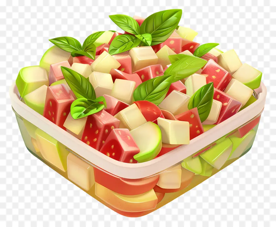 Salada Waldorf，Salada De Frutas PNG