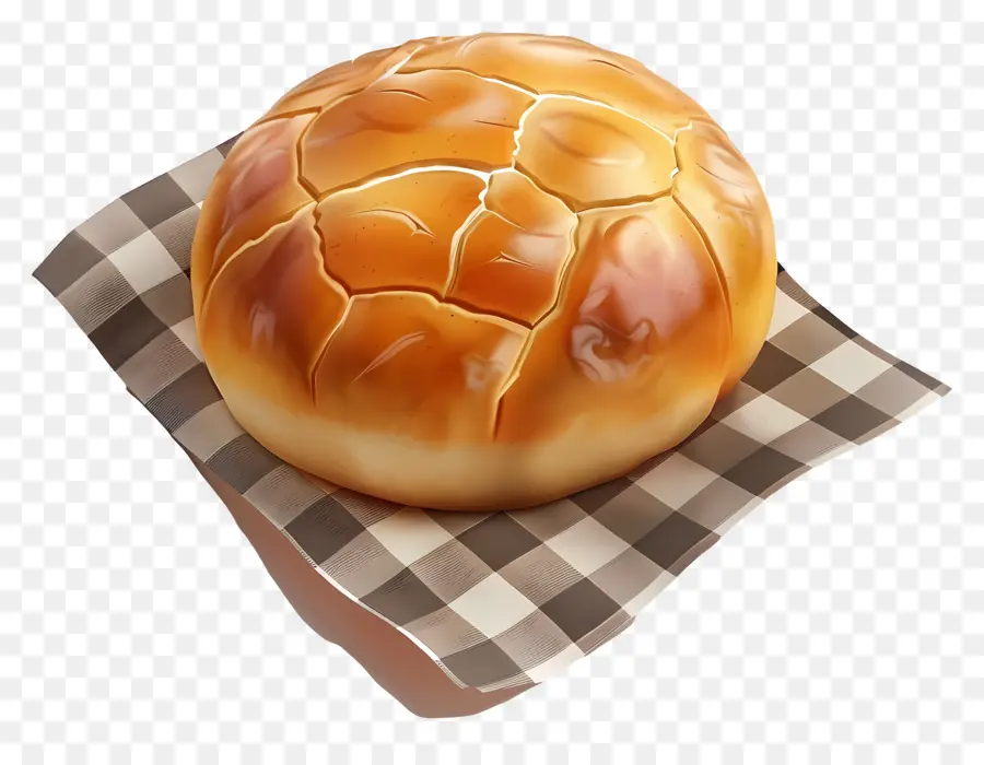 Pão Doce Mexicano，Pão Redondo PNG