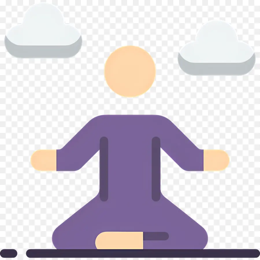 Meditação，Postura De Meditação PNG