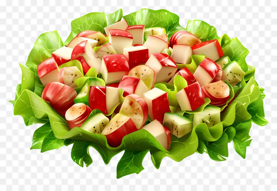 Salada Waldorf，Salada PNG