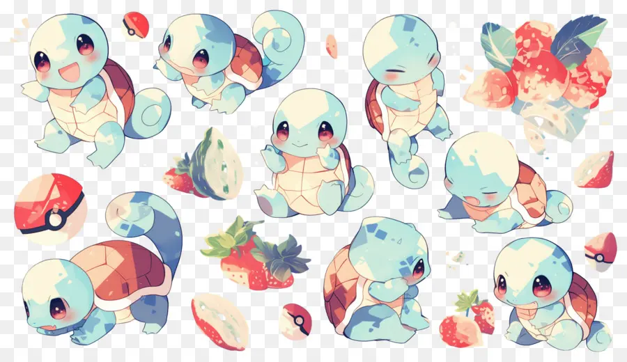 Pokémon，Squirtle PNG