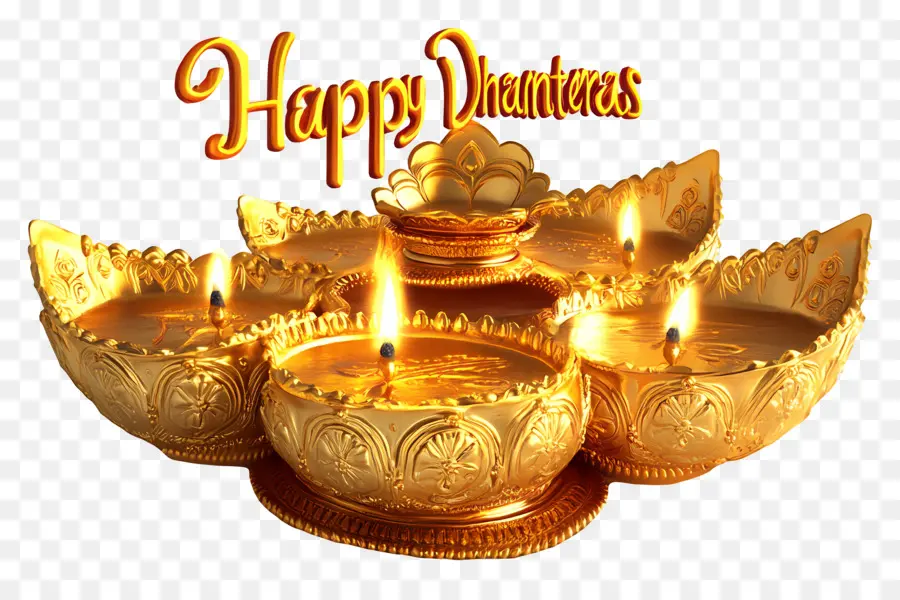 Felizes Dhanteras，Lâmpadas Dhanteras PNG