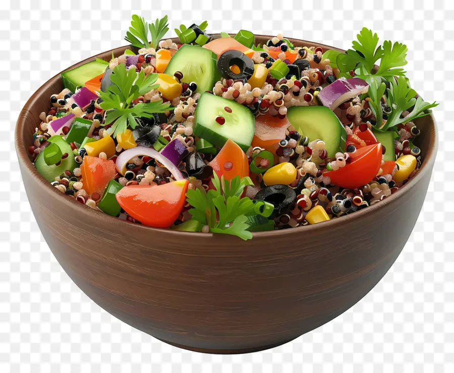 Salada De Quinua，Vegetais PNG