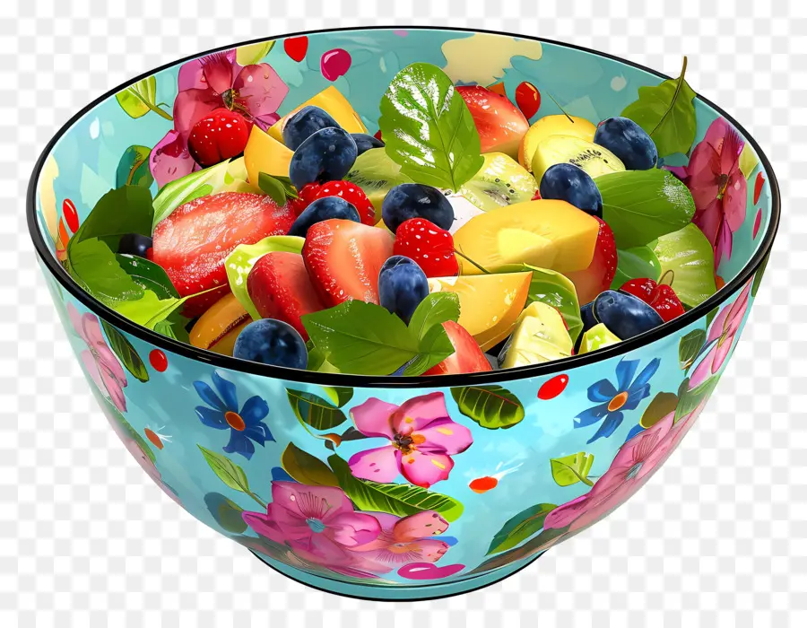 Salada Waldorf，Salada De Frutas Na Tigela PNG