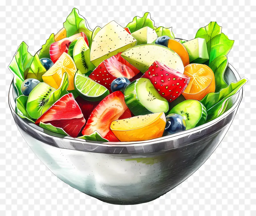 Salada Waldorf，Salada De Frutas PNG