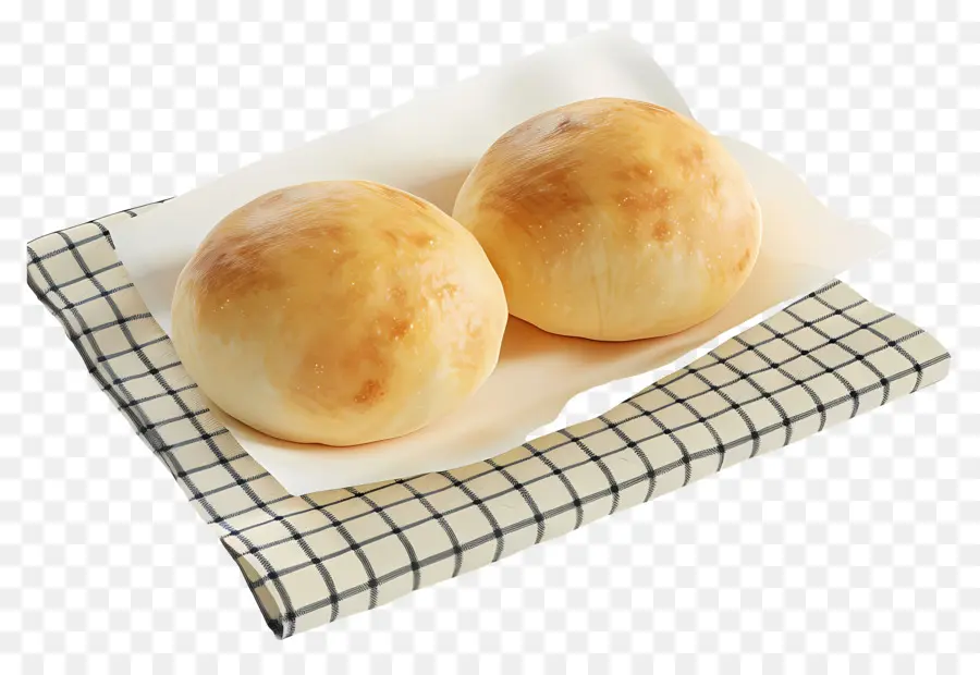 Pão Cozido No Vapor，Pãezinhos Redondos PNG