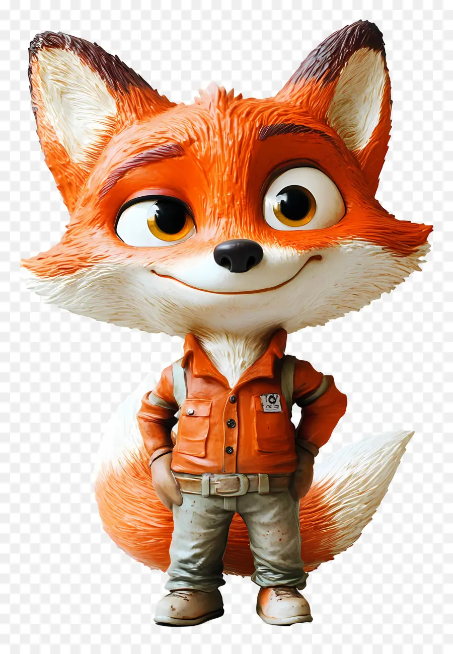 Nick Wilde，Raposa De Desenho Animado PNG