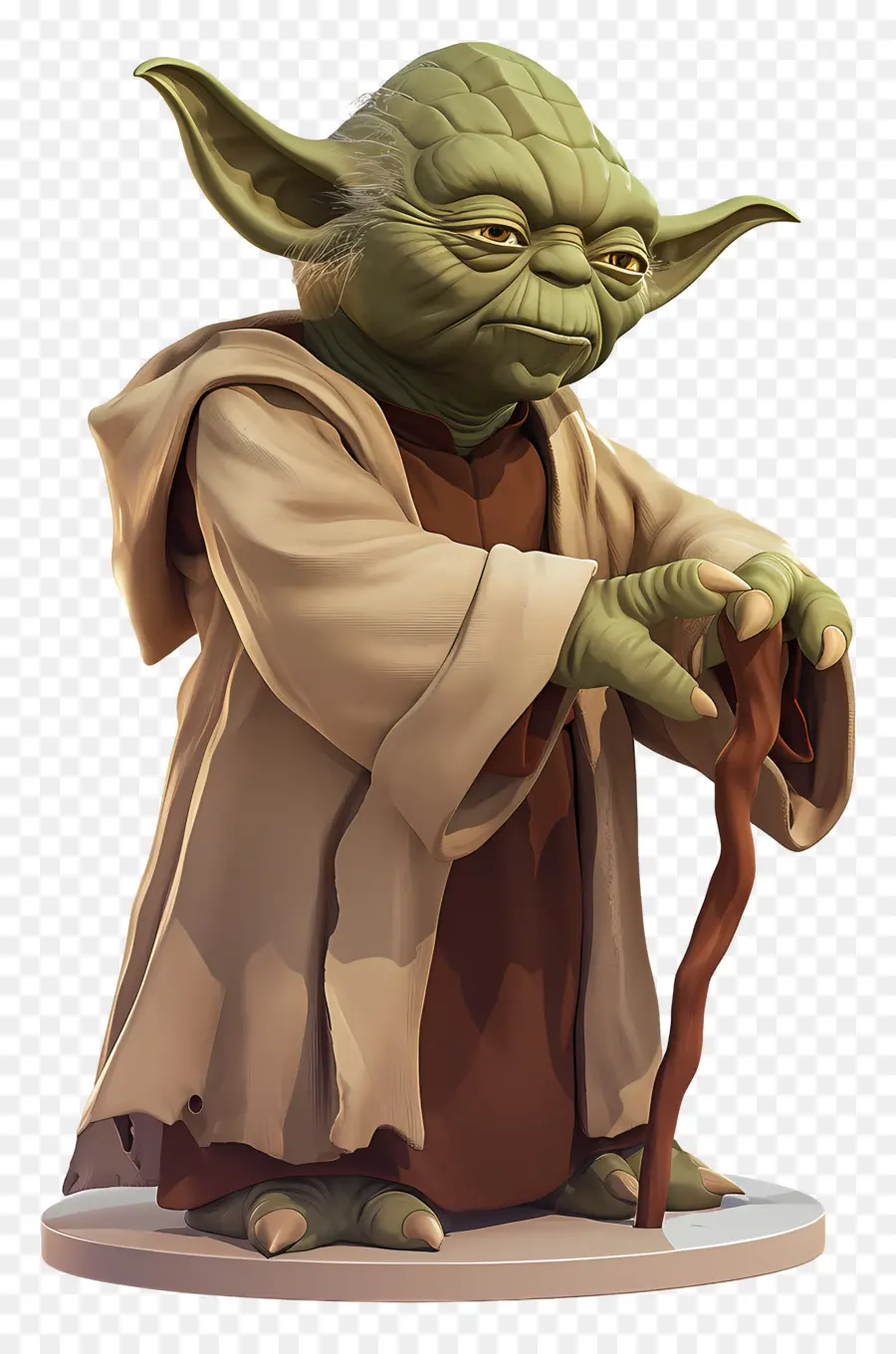 Yoda，Alienígena Verde Sábio PNG