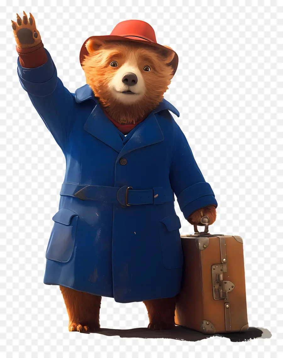 Paddington，Urso De Desenho Animado PNG