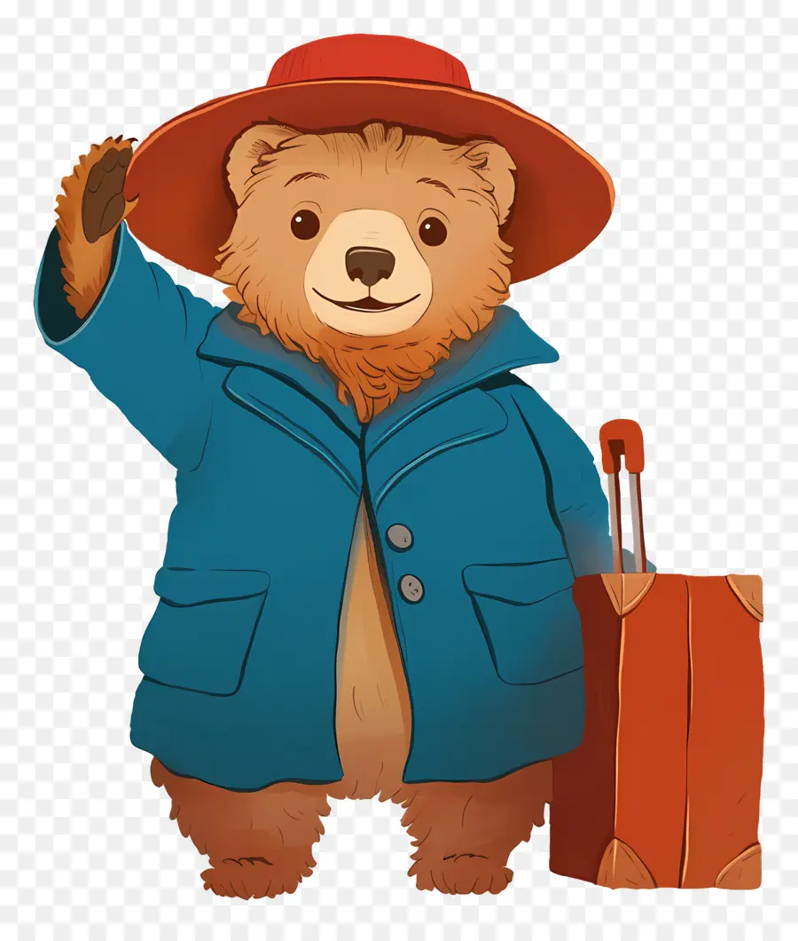 Paddington，Urso De Desenho Animado PNG