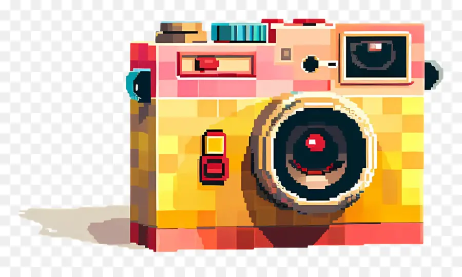 Câmera Pixel，Câmera Pixel Art PNG