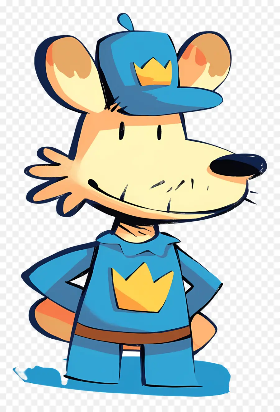 Homem Cachorro，Rato De Desenho Animado PNG