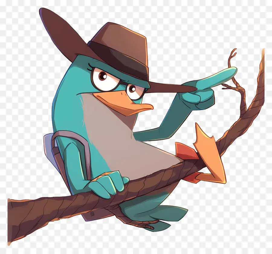 Perry O Ornitorrinco，Agente Ornitorrinco PNG