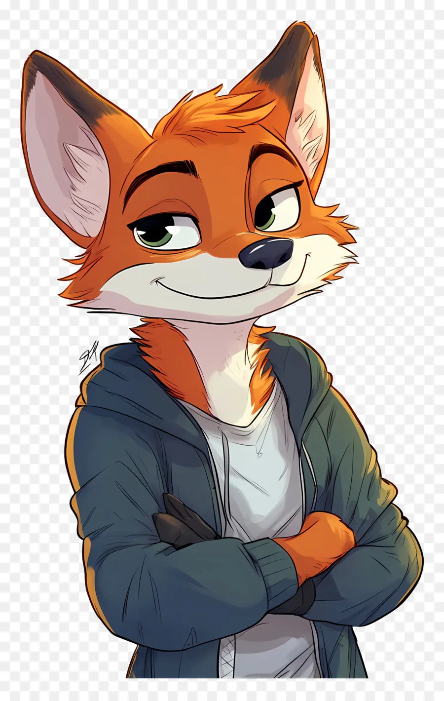 Nick Wilde，Raposa De Desenho Animado PNG