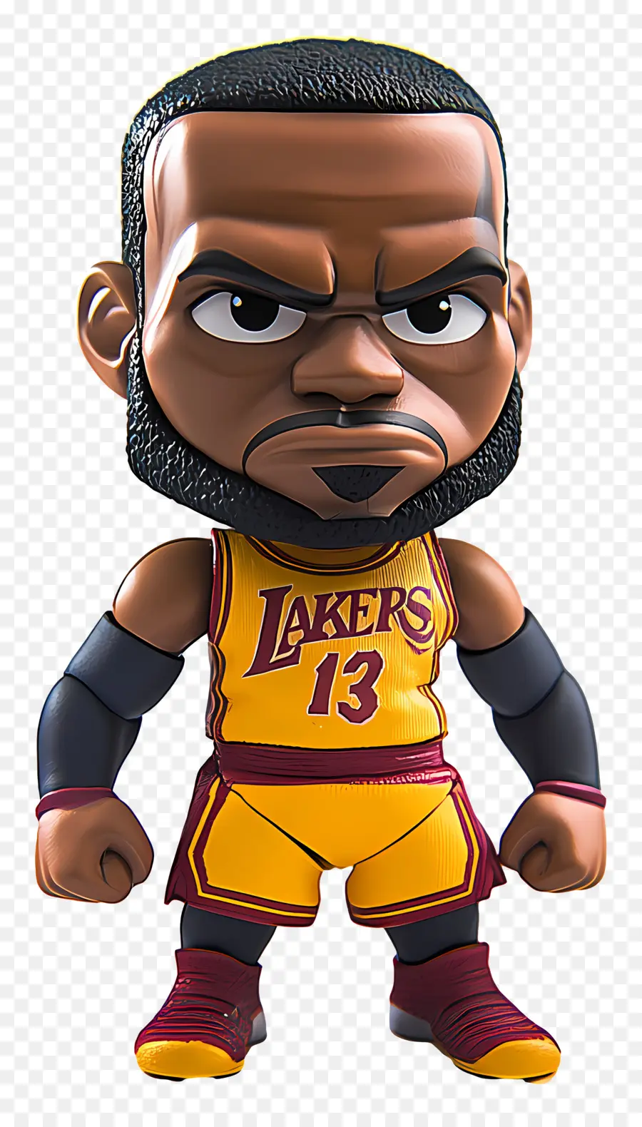 Lebronjames，Personagem Chibi PNG