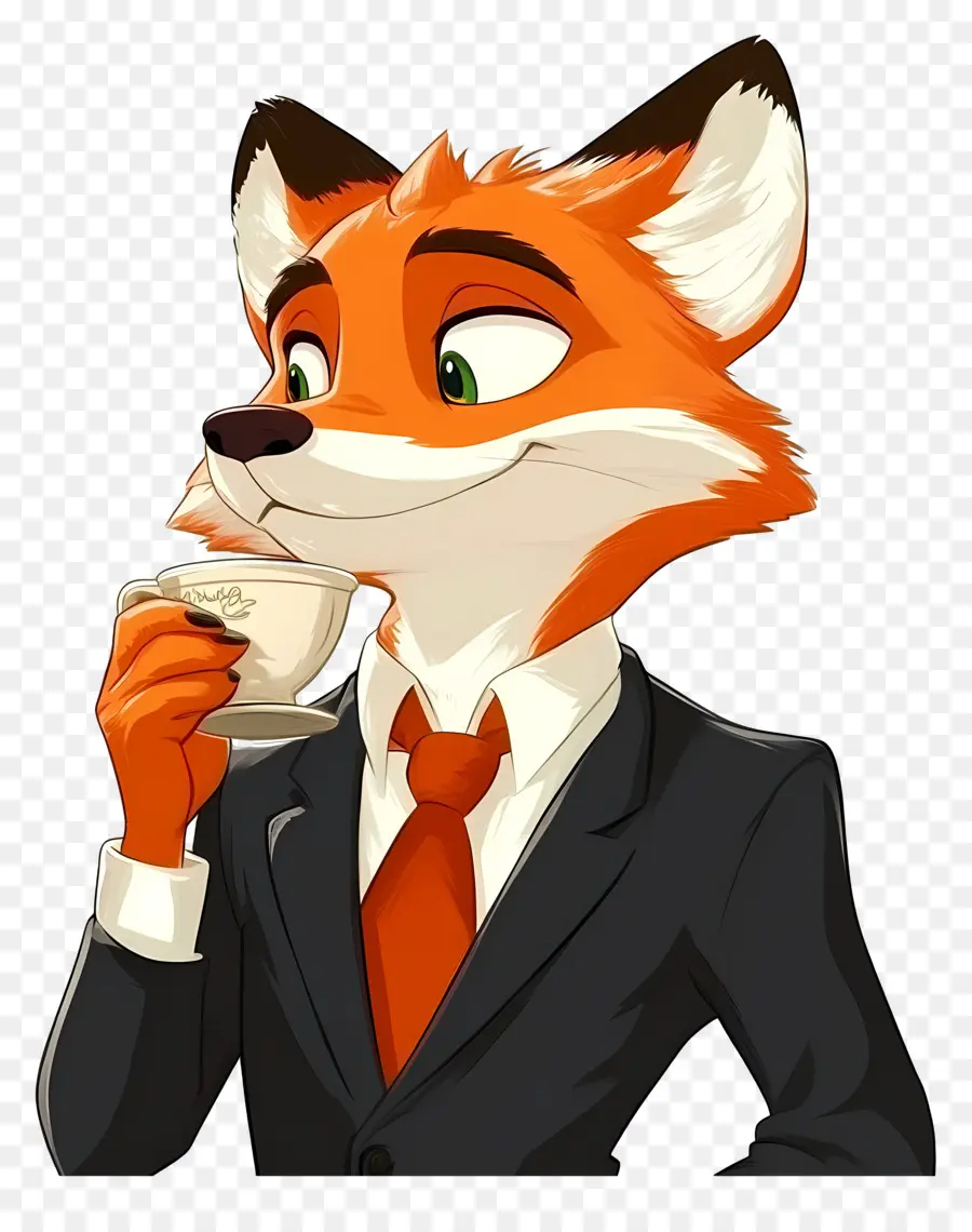 Nick Wilde，Raposa De Desenho Animado PNG