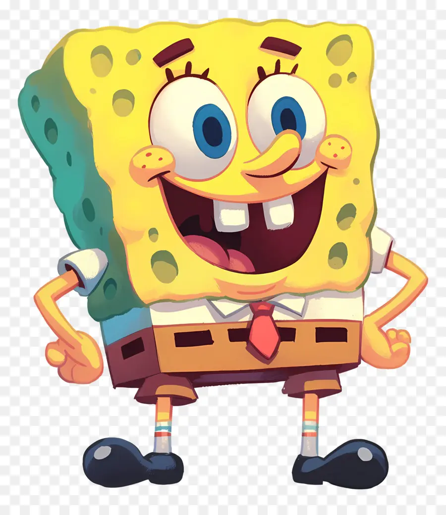 Bob Esponja Calça Quadrada，Animado PNG