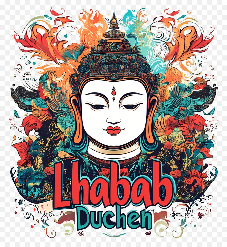 Lhabab Duchen，Ilustra O De Buda PNG