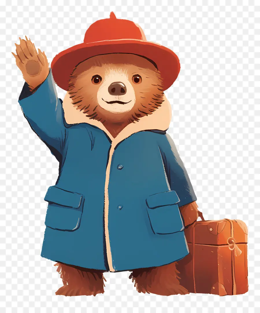 Paddington，Urso De Desenho Animado PNG