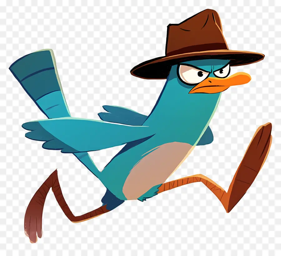 Perry O Ornitorrinco，Agente Platypus Em Ação PNG